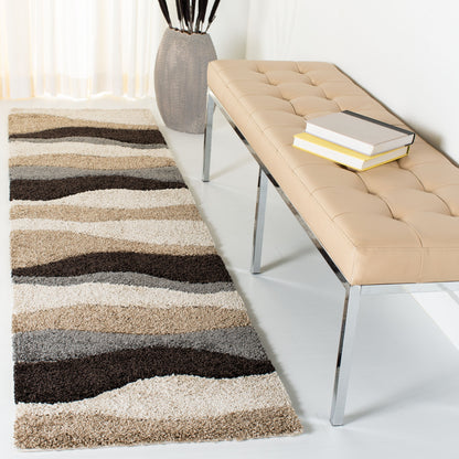 SAFAVIEH Florida Shag Melahat Abstract Wave 1.2-inch Thick Rug