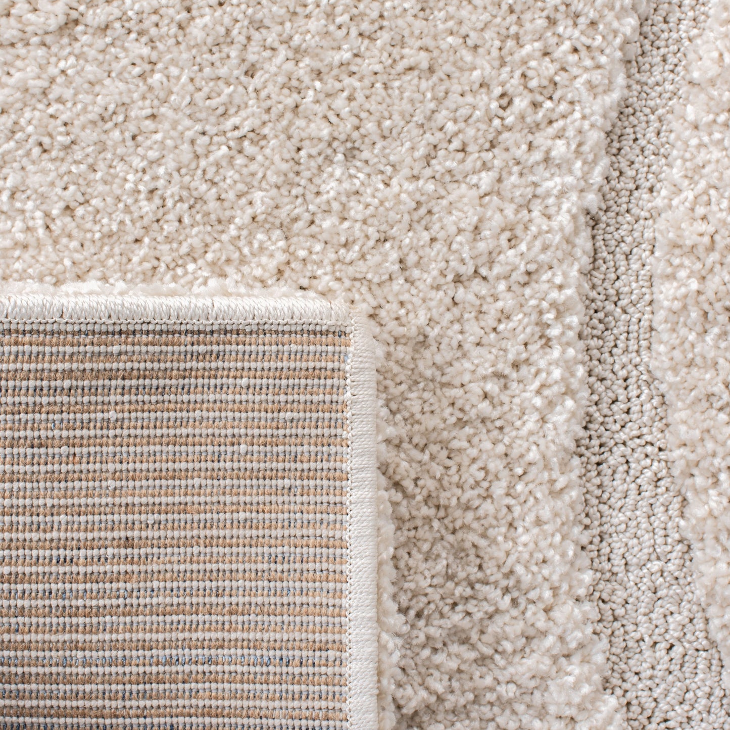 SAFAVIEH Florida Shag Staka Abstract Waves 1.2-inch Area Rug