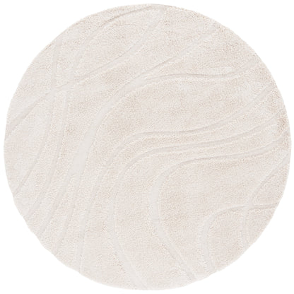 SAFAVIEH Florida Shag Staka Abstract Waves 1.2-inch Area Rug