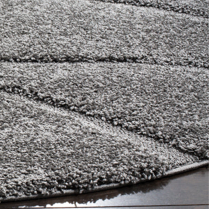 SAFAVIEH Florida Shag Staka Abstract Waves 1.2-inch Area Rug