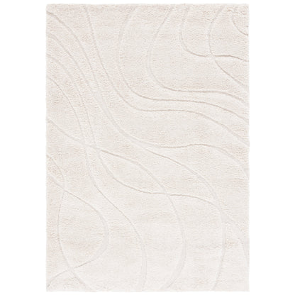 SAFAVIEH Florida Shag Staka Abstract Waves 1.2-inch Area Rug