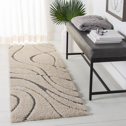 SAFAVIEH Florida Shag Staka Abstract Waves 1.2-inch Area Rug