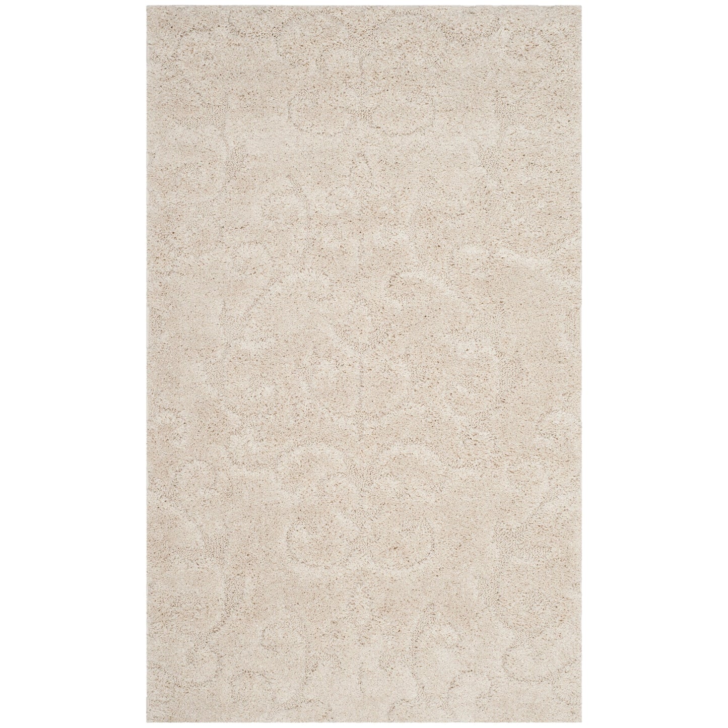 SAFAVIEH Florida Shag Tjabbe Scroll Area 1.2-inch Thick Rug
