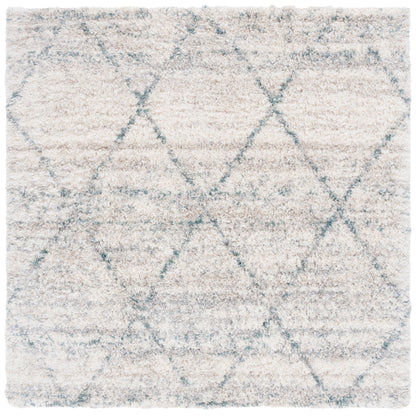 SAFAVIEH Fontana Shag Marye Modern Trellis 2-inch Thick Rug