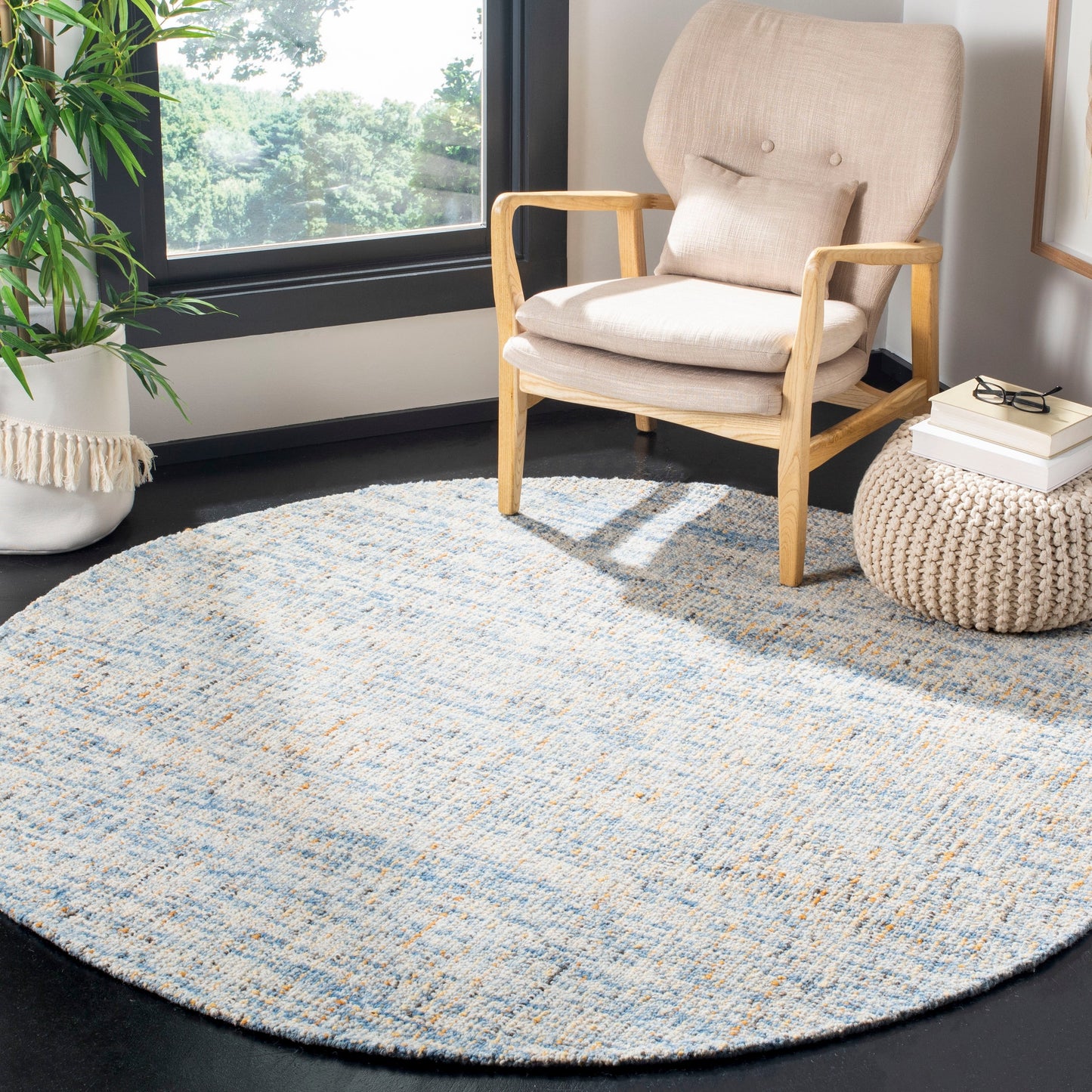 SAFAVIEH Handmade Abstract Lotje Modern Wool Rug