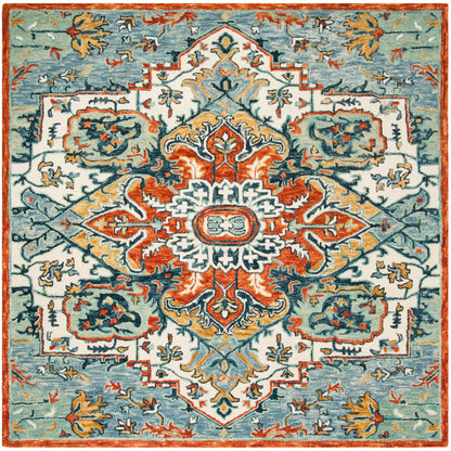 SAFAVIEH Handmade Aspen Hagar Boho Medallion Wool Rug