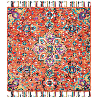 SAFAVIEH Handmade Aspen Irmingard Boho Tribal Wool Medallion Rug