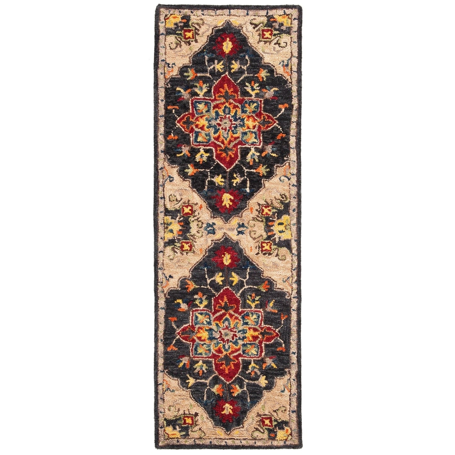 SAFAVIEH Handmade Aspen Rosmarie Boho Tribal Wool Rug