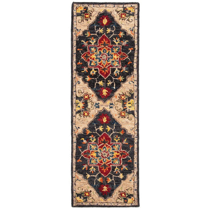 SAFAVIEH Handmade Aspen Rosmarie Boho Tribal Wool Rug