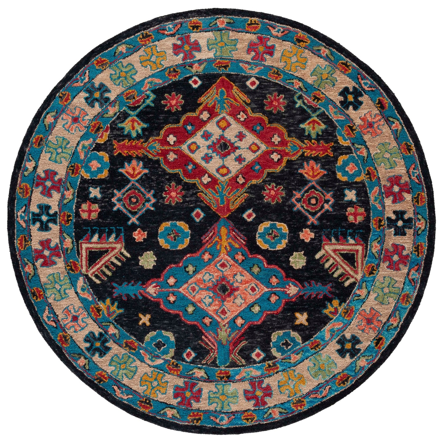 SAFAVIEH Handmade Aspen Sigur镁ora Bohemian Wool Rug