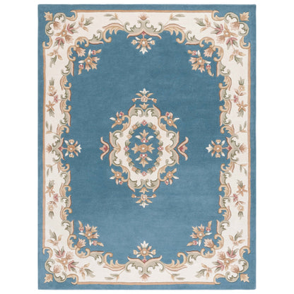SAFAVIEH Handmade Aubusson Hale Traditional Wool Rug.