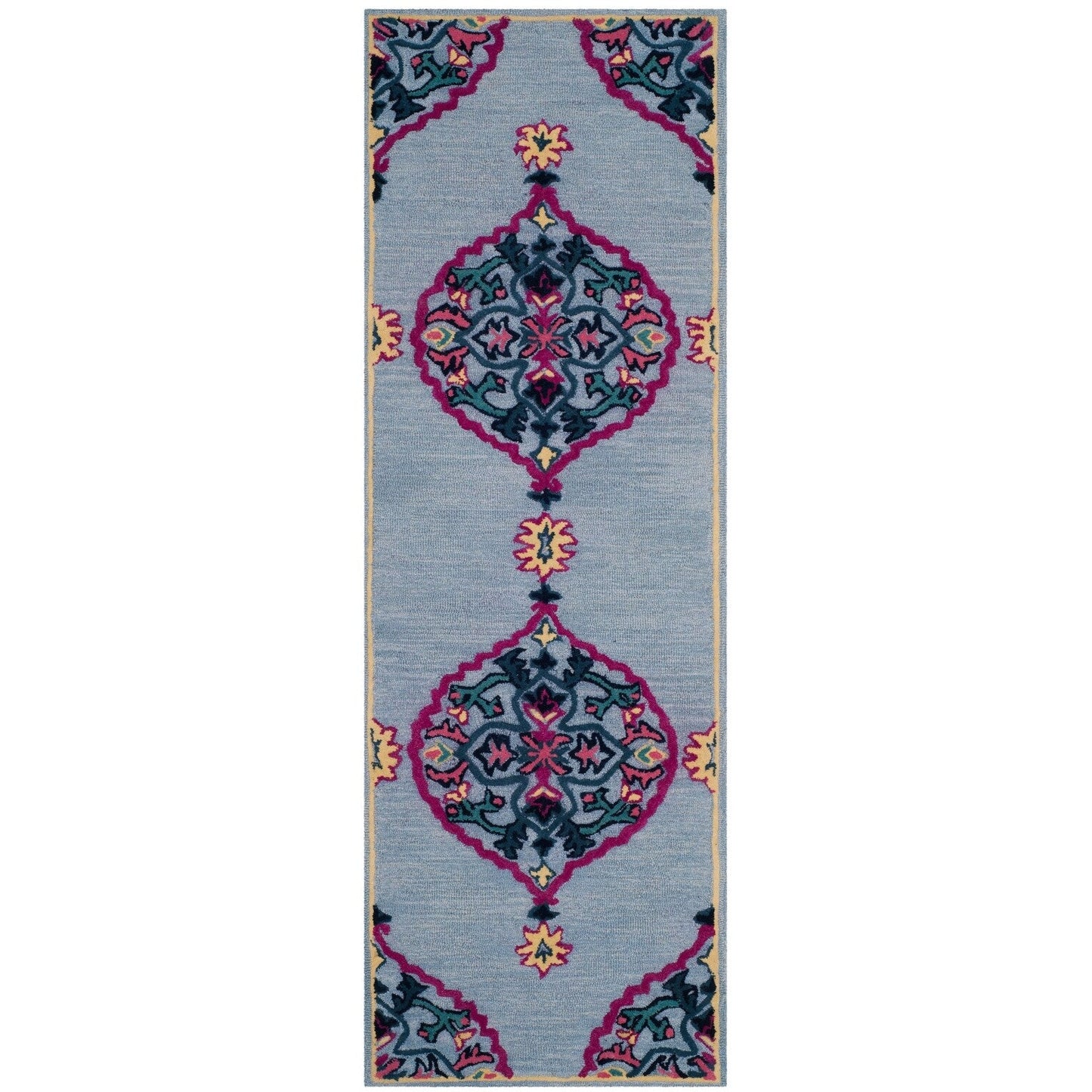 SAFAVIEH Handmade Bellagio Cailin Medallion Wool Rug