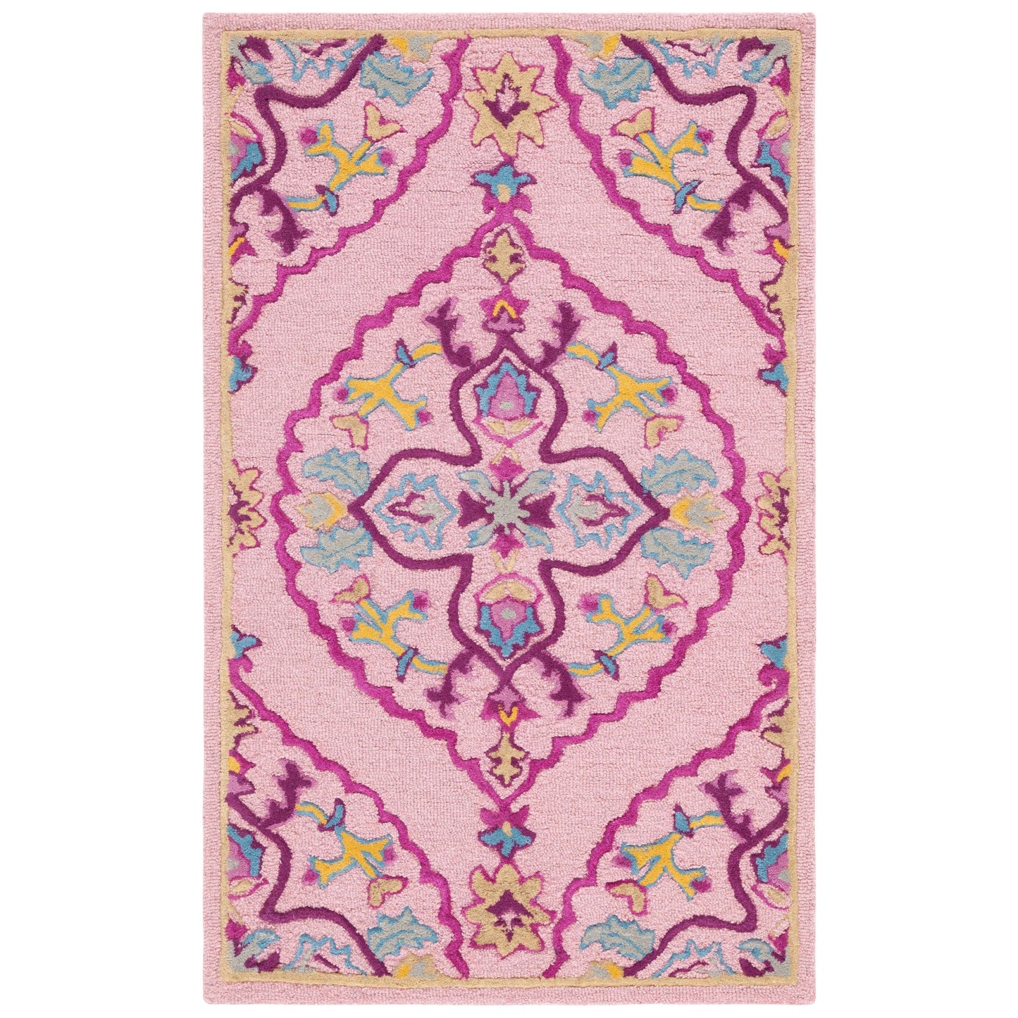 SAFAVIEH Handmade Bellagio Cailin Medallion Wool Rug