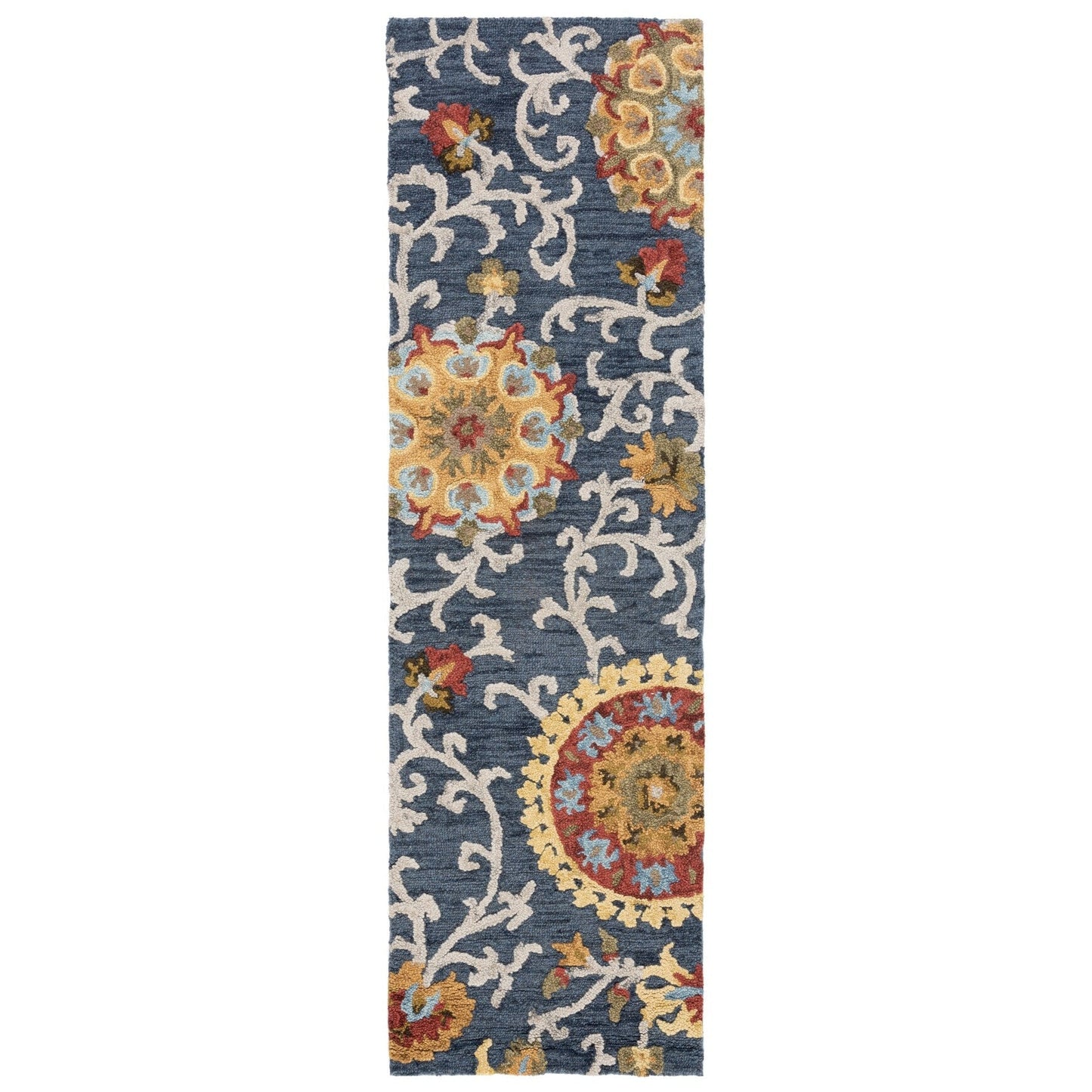 SAFAVIEH Handmade Blossom Maaret Modern Floral Wool Rug
