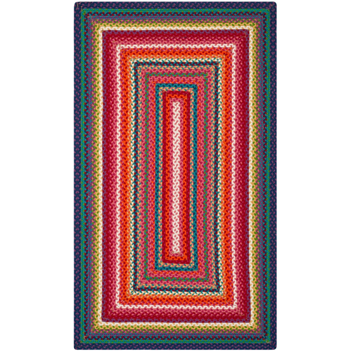 SAFAVIEH Handmade Braided Vidolina Country Rug