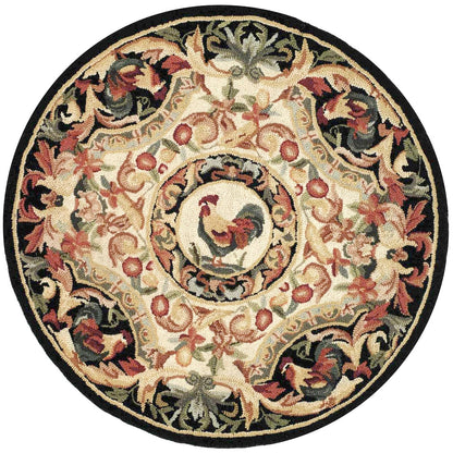 SAFAVIEH Handmade Chelsea Anni French Country Rooster Wool Rug