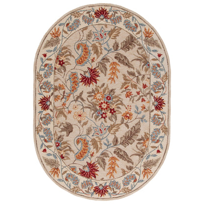 SAFAVIEH Handmade Chelsea Malda French Country Floral Wool Rug