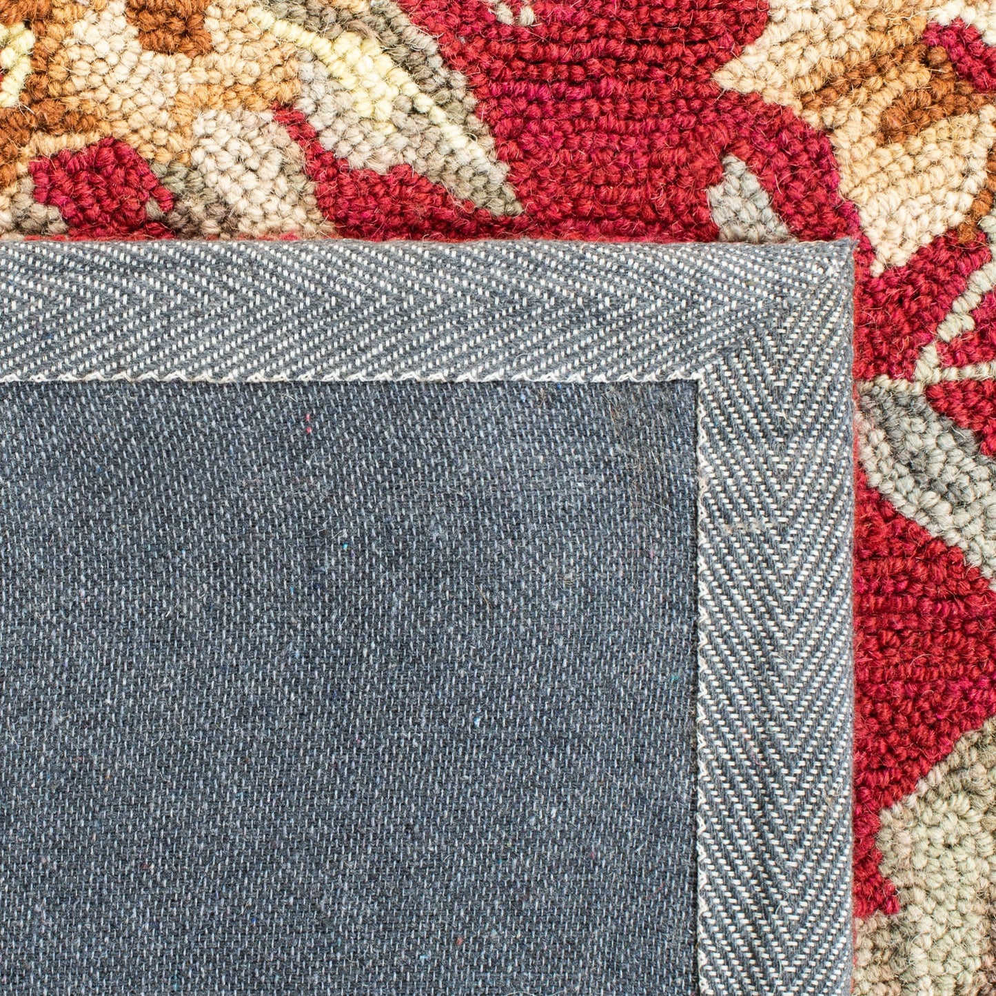 SAFAVIEH Handmade Chelsea Malda French Country Floral Wool Rug