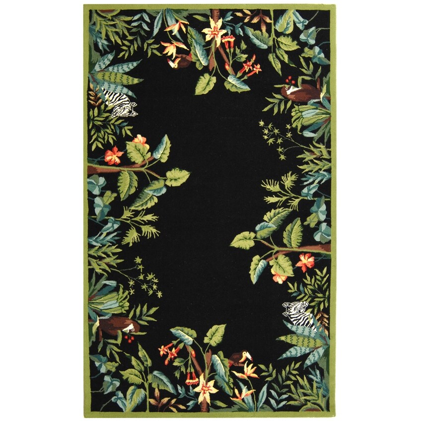 SAFAVIEH Handmade Chelsea Margrieta French Country Wool Rug