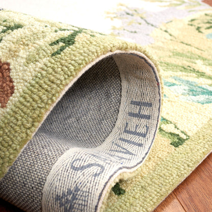 SAFAVIEH Handmade Chelsea Margrieta French Country Wool Rug