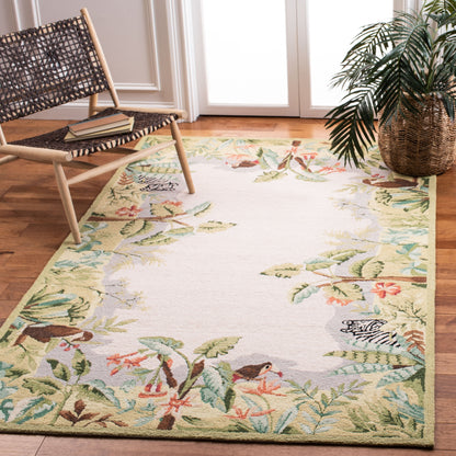 SAFAVIEH Handmade Chelsea Margrieta French Country Wool Rug