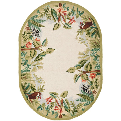 SAFAVIEH Handmade Chelsea Margrieta French Country Wool Rug