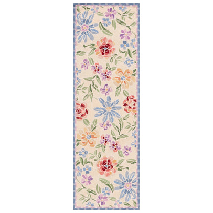 SAFAVIEH Handmade Chelsea Sprig French Country Floral Wool Rug
