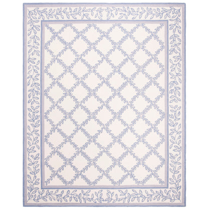 SAFAVIEH Handmade Chelsea Sunstripe Trellis French Country Wool Rug