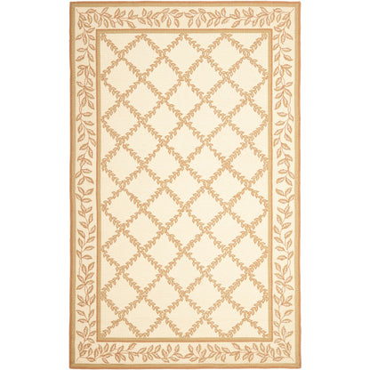 SAFAVIEH Handmade Chelsea Sunstripe Trellis French Country Wool Rug