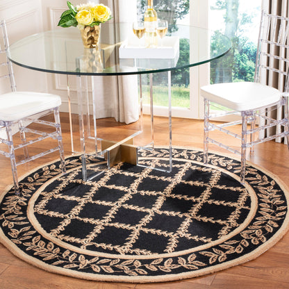 SAFAVIEH Handmade Chelsea Sunstripe Trellis French Country Wool Rug