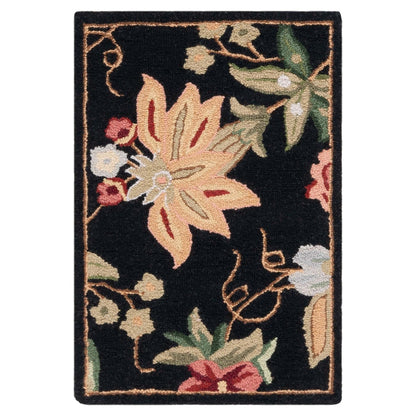 SAFAVIEH Handmade Chelsea Yauhenia French Country Floral Wool Rug