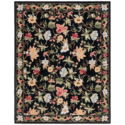 SAFAVIEH Handmade Chelsea Yauhenia French Country Floral Wool Rug