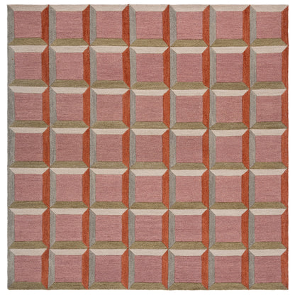 SAFAVIEH Handmade Genre Hikariko Mid-Century Modern Wool Rug