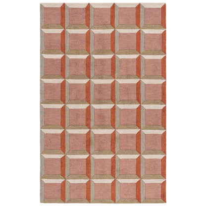 SAFAVIEH Handmade Genre Hikariko Mid-Century Modern Wool Rug