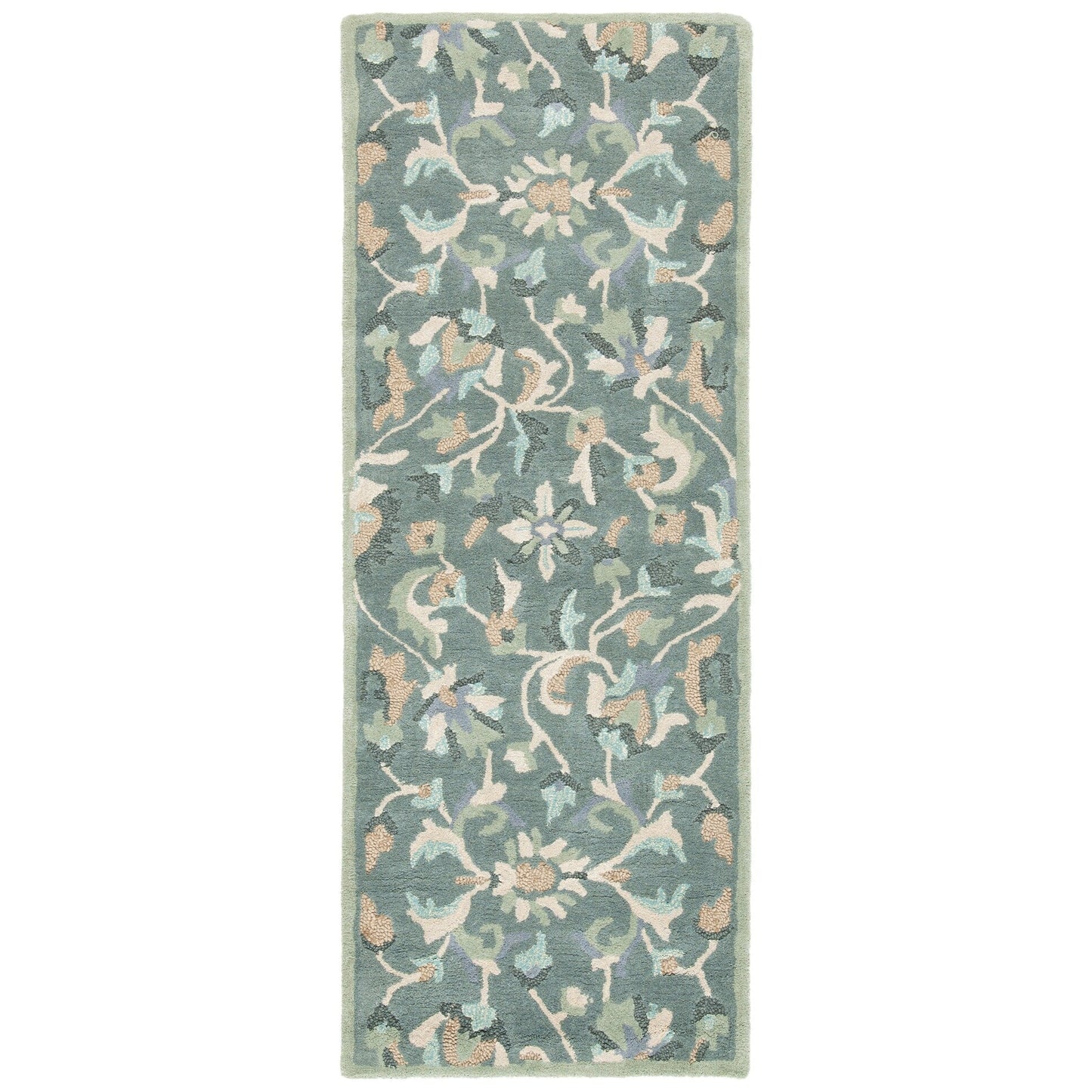 SAFAVIEH Handmade Jardin Aase Country Floral Wool Rug