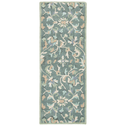 SAFAVIEH Handmade Jardin Aase Country Floral Wool Rug