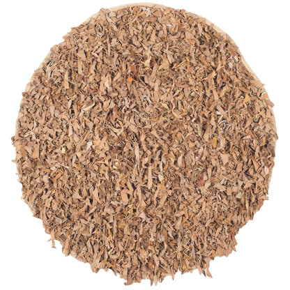 SAFAVIEH Handmade Leather Shag Doinita Modern Decorative Rug