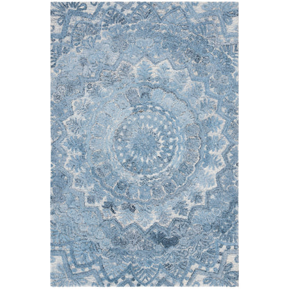 SAFAVIEH Handmade Marquee Carlijn Modern Medallion Wool Rug