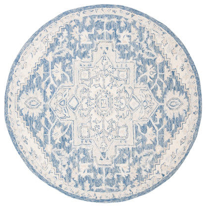 SAFAVIEH Handmade Micro-Loop Gulseven Medallion Wool Rug