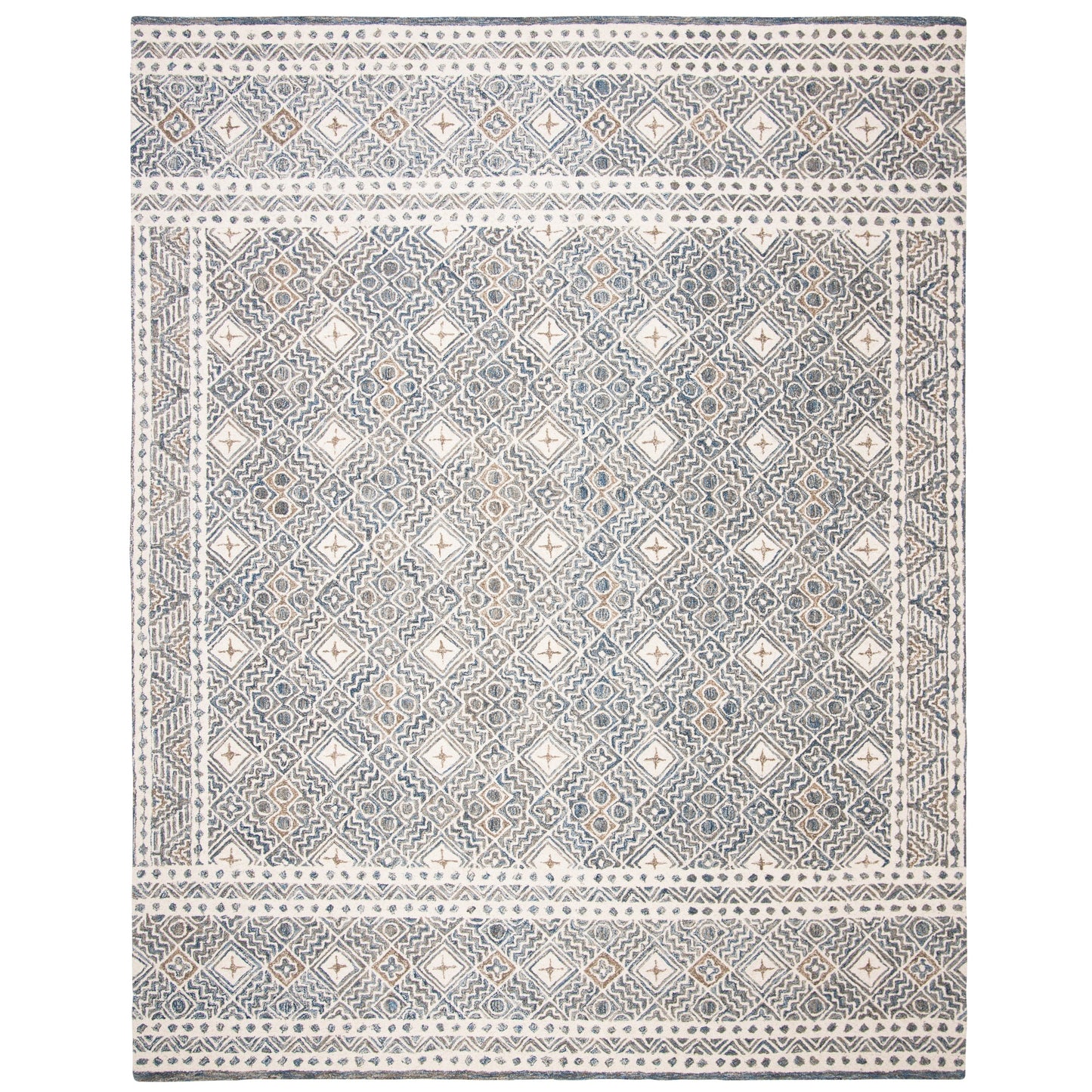 SAFAVIEH Handmade Micro-Loop Lutetia Wool Rug