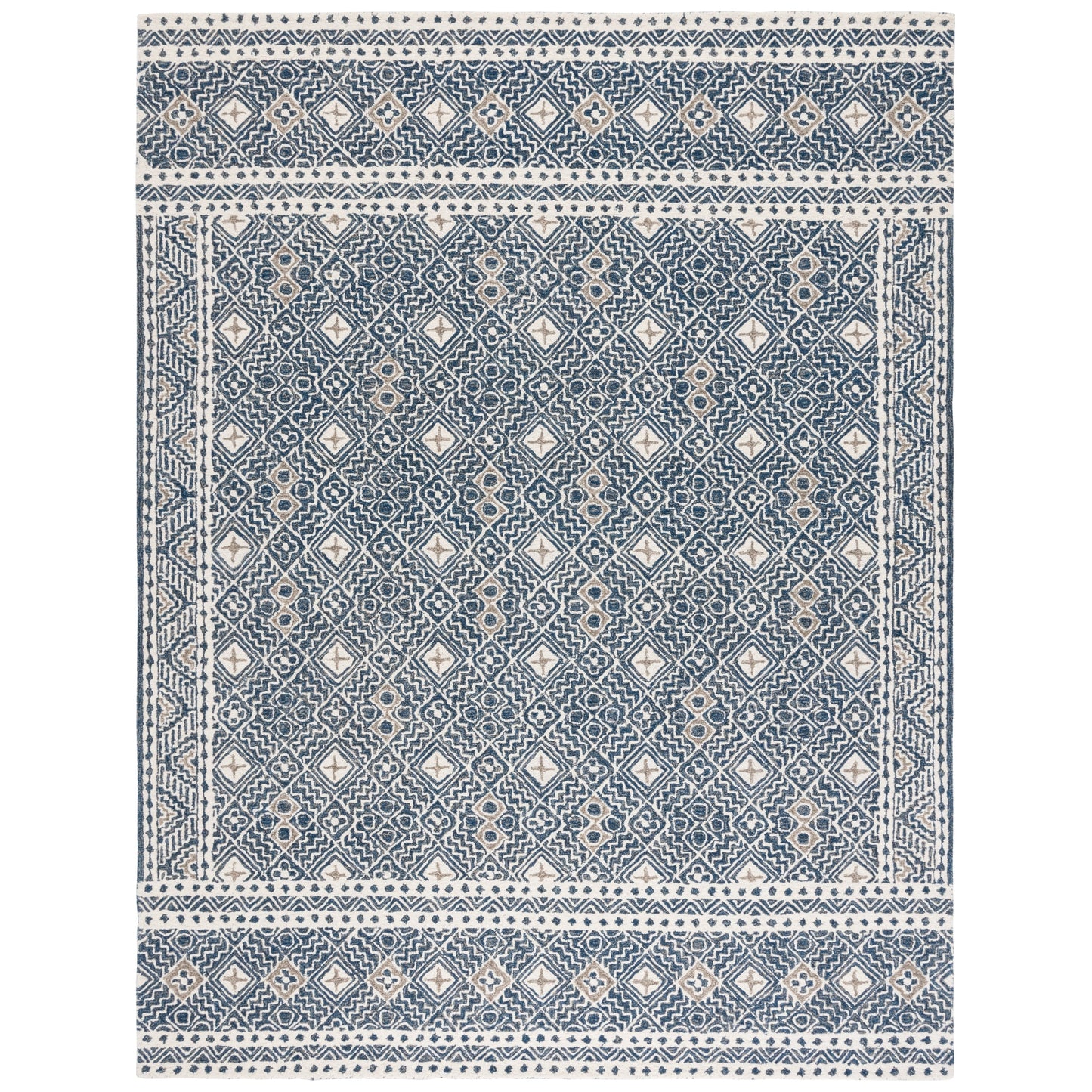 SAFAVIEH Handmade Micro-Loop Lutetia Wool Rug