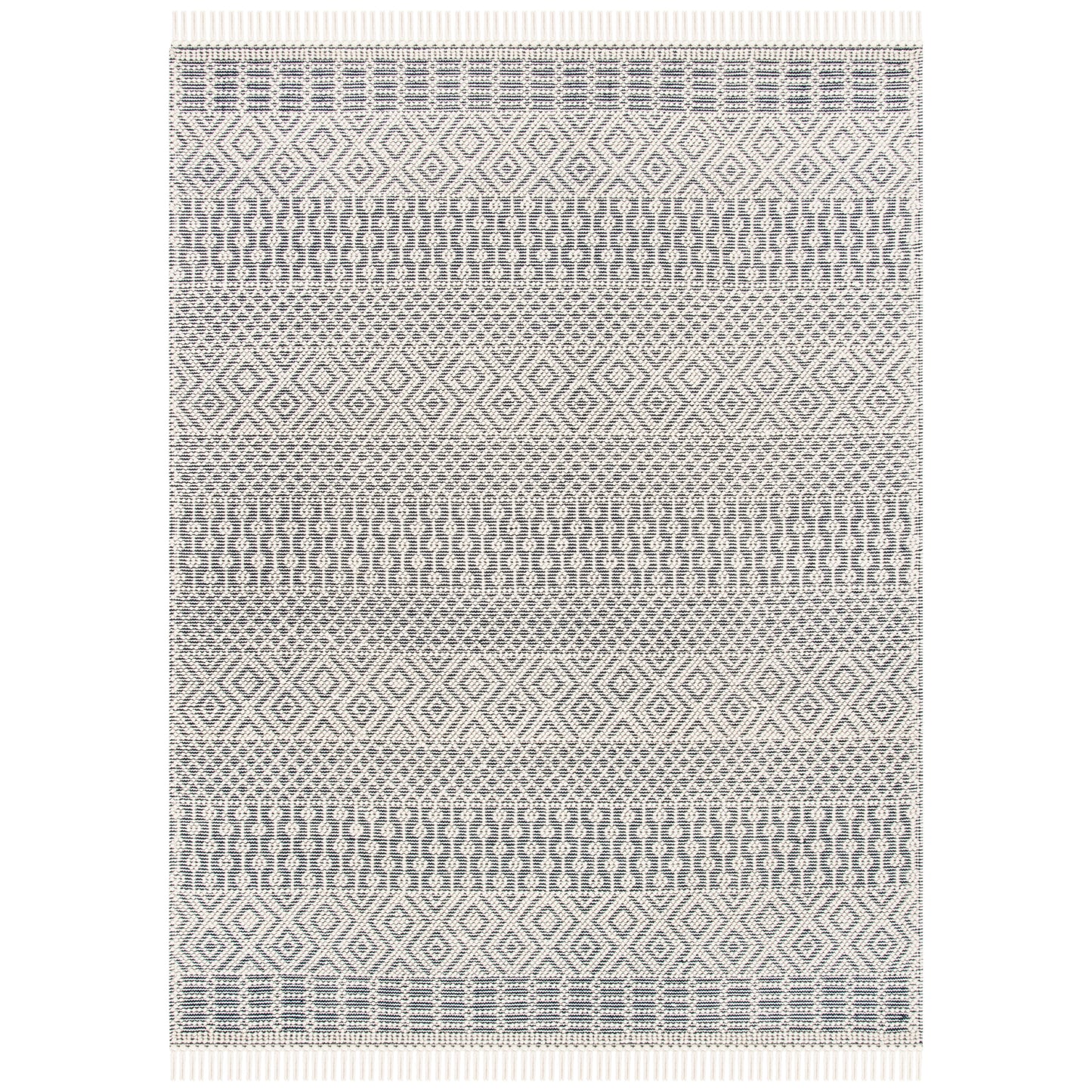 SAFAVIEH Handmade Natura Estel Wool Fringe Rug