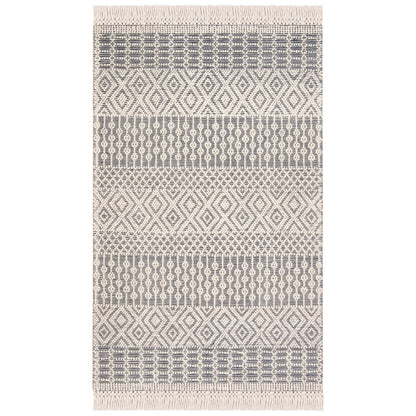 SAFAVIEH Handmade Natura Estel Wool Fringe Rug