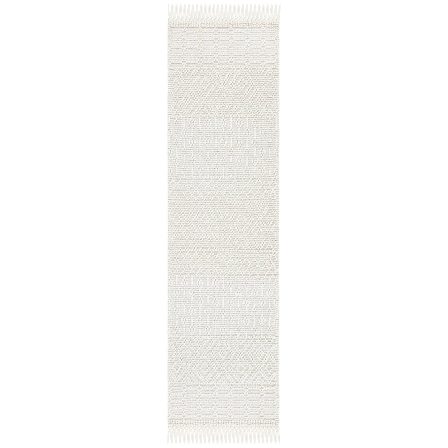 SAFAVIEH Handmade Natura Estel Wool Fringe Rug