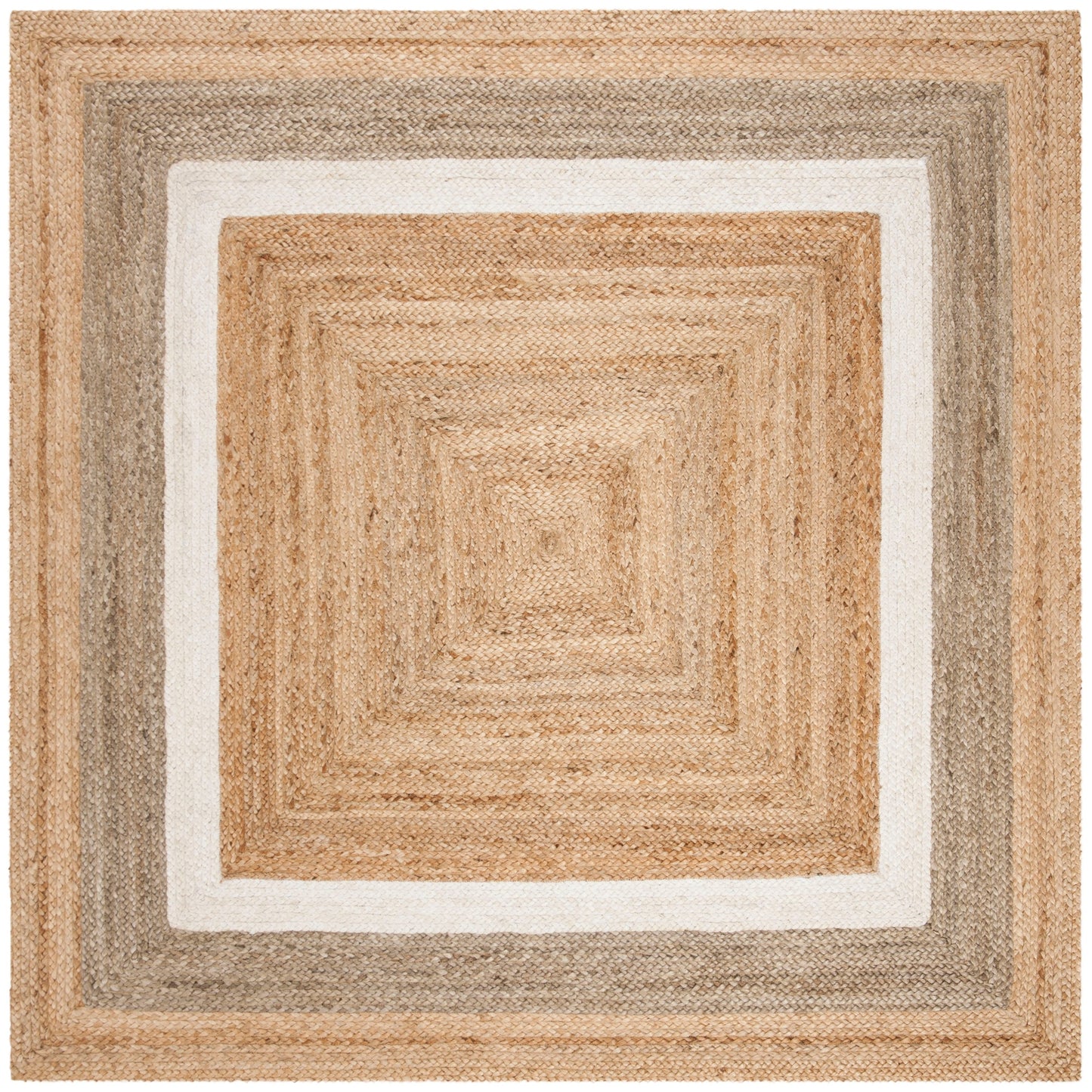 SAFAVIEH Handmade Natural Fiber Antonije Border Jute Rug