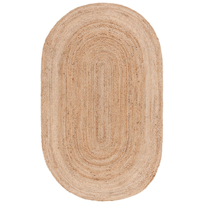 SAFAVIEH Handmade Natural Fiber Jolette Bordered Round Jute Rug