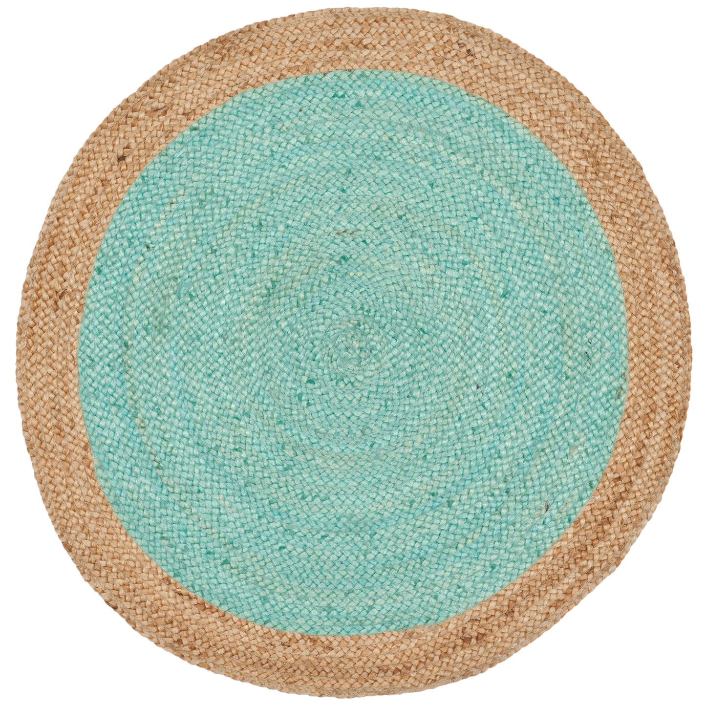 SAFAVIEH Handmade Natural Fiber Jolette Bordered Round Jute Rug