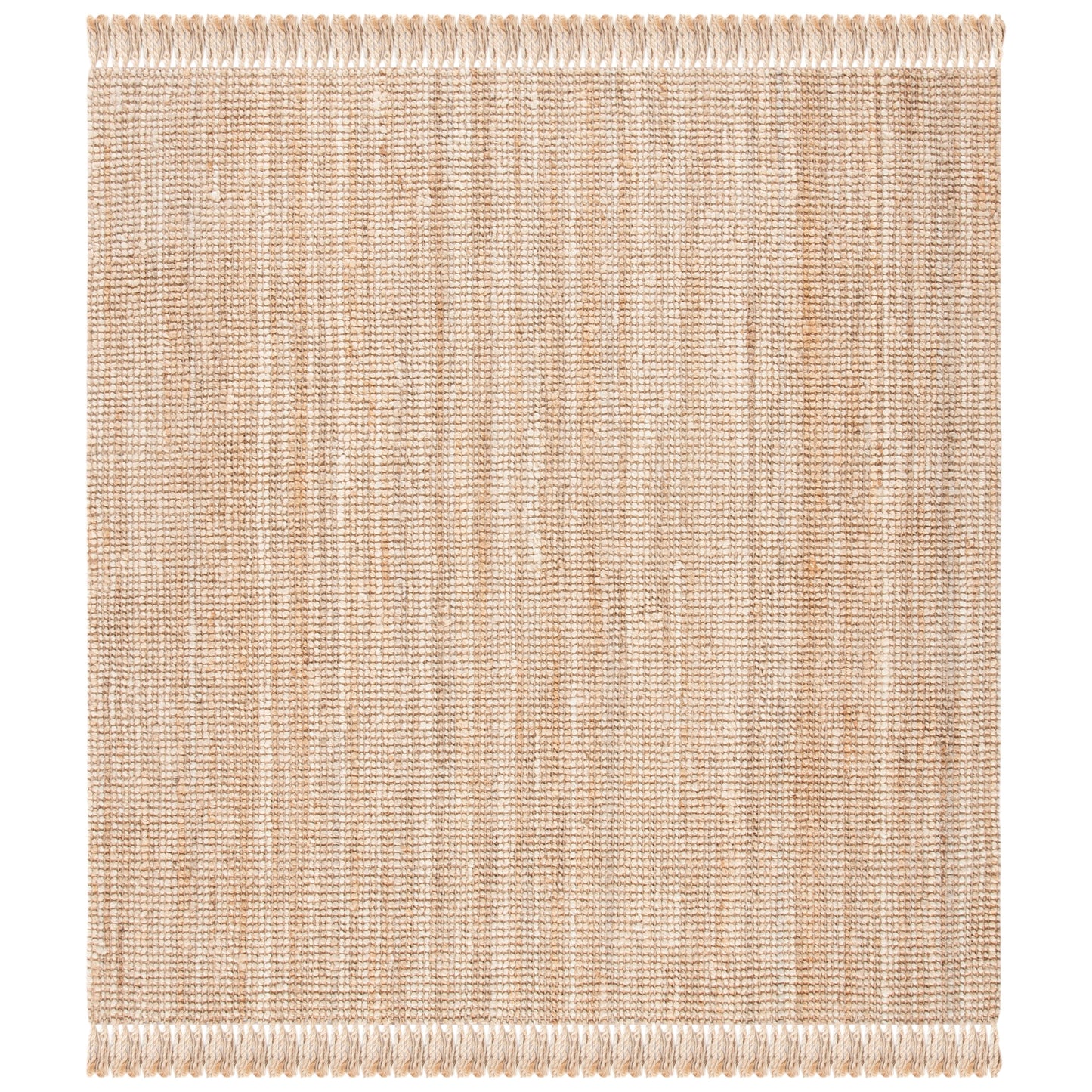 SAFAVIEH Handmade Natural Fiber Mirnesa Jute Rug with Fringe
