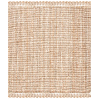 SAFAVIEH Handmade Natural Fiber Mirnesa Jute Rug with Fringe