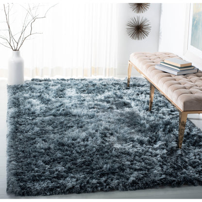 SAFAVIEH Handmade Ocean Shag Marilijn Glam 2.5-inch Thick Rug